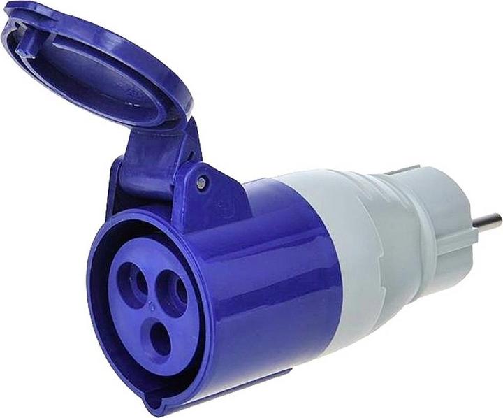 Produktbild ProPlus Adapter Kupplung von Schuko nach CEE (CEE 7/4)