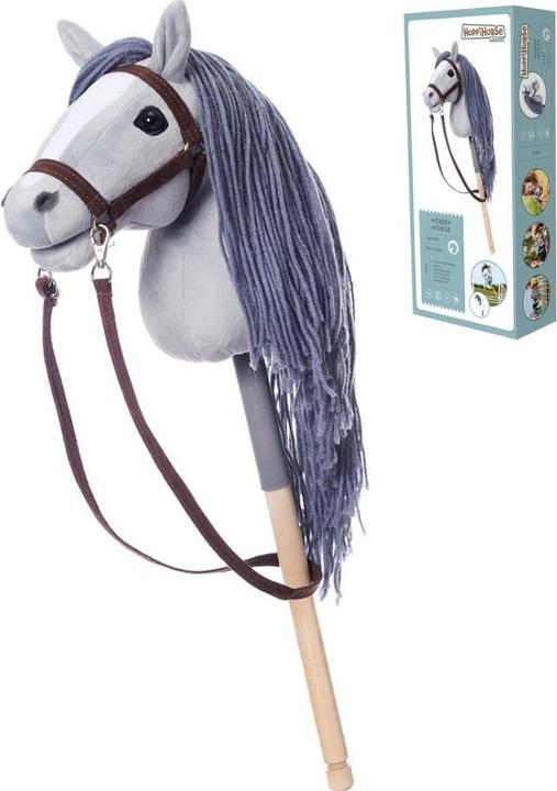 Produktbild No Name Pferd am Stock HOPPIHORSE Steckenpferd A4 grau