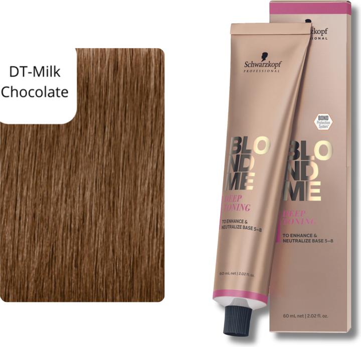 Produktbild Schwarzkopf Blondme - Deep Toning Milk Chocolate (DT-Milk Chocolate)