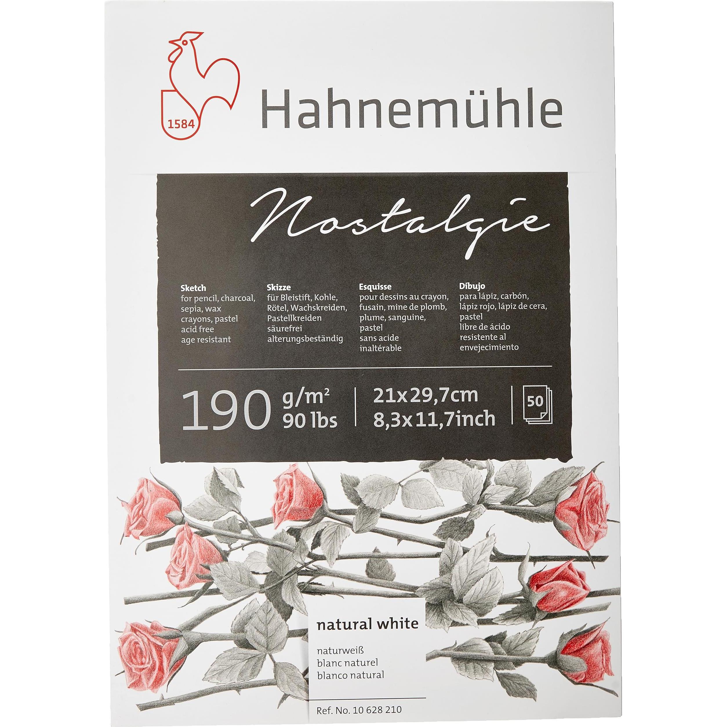 Hahnemühle, Heft + Block, Skizzenbuch Nostalgie A 4 50 Blatt 190 g (A4)
