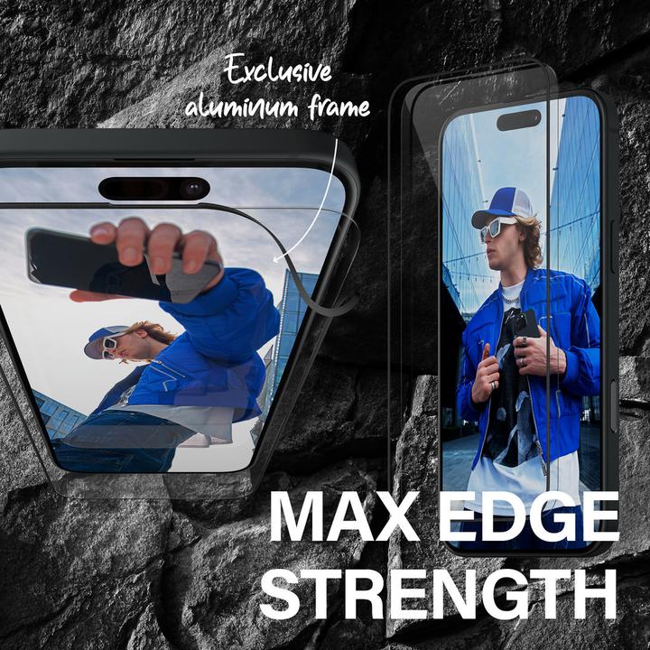 Produktbild PanzerGlass Ultra-Wide Fit (1 Stück, Apple iPhone 15 Plus, Apple iPhone 16 Plus)