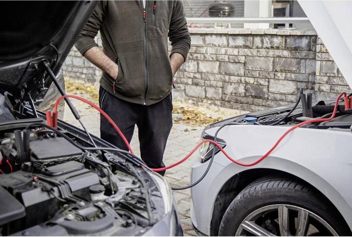 Produktbild Toolcraft TO-9626598 Starthilfekabel 50 mm² Aluminium (kupferbeschichtet) 6 m mi