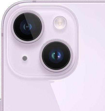 Produktbild Re!commerce iPhone 14 (256 GB, Purple, Violett, 6.10", 12 Mpx, SIM + eSIM, A / Wie neu)