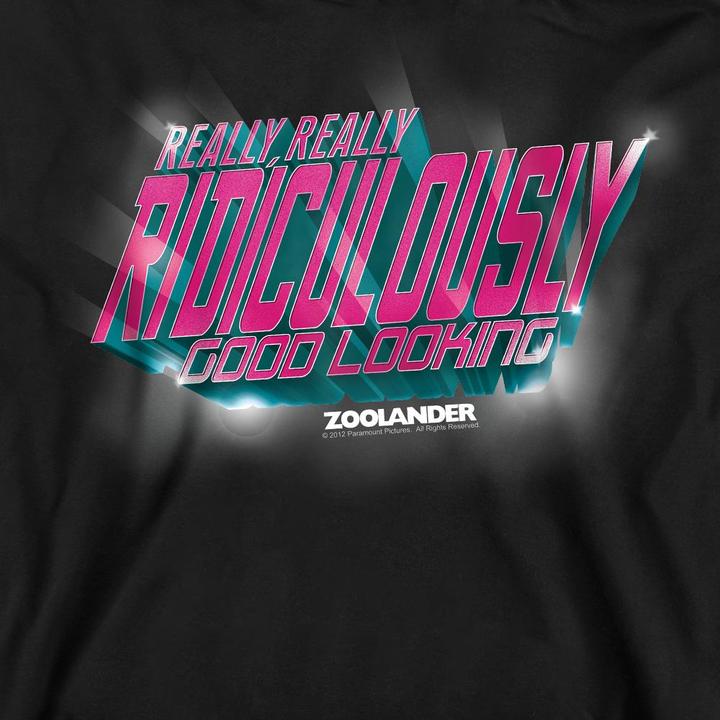 Image du produit Zoolander - Sweat RIDICULOUSLY GOOD LOOKING - Adulte (M)