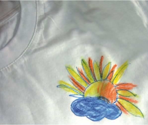 Actual product image Pentel Fabric Crayon Fabric 7s (Multicoloured, 1 x)