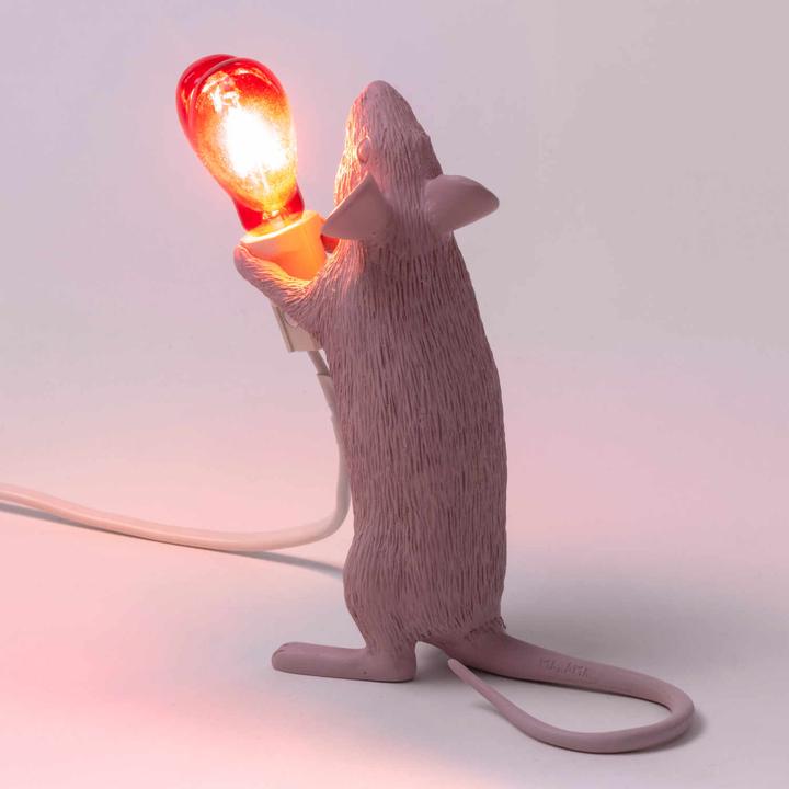 Image du produit Seletti Mouse Lamp Love "Step" lampe de table (E14)