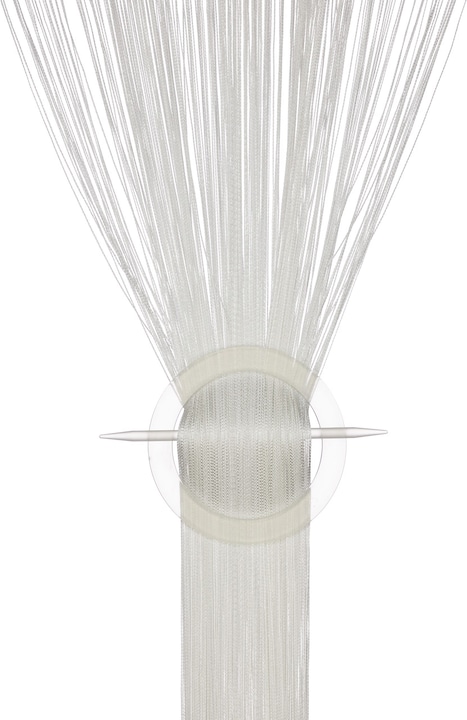 Actual product image Relaxdays White String Curtains (145 x 0.1 x 245 cm)