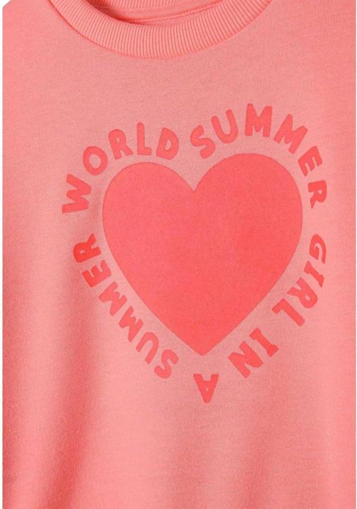 Produktbild Minoti Sweatshirt Mädchen Rundhalsausschnitt Fleece (128)