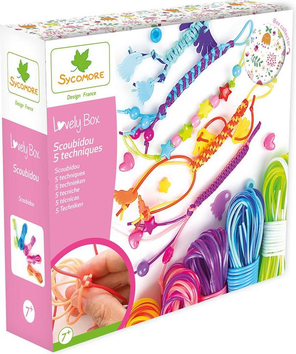 Sycomore Lovely Box Pm 5 Techniques Scoubidou (Fr-De-It)