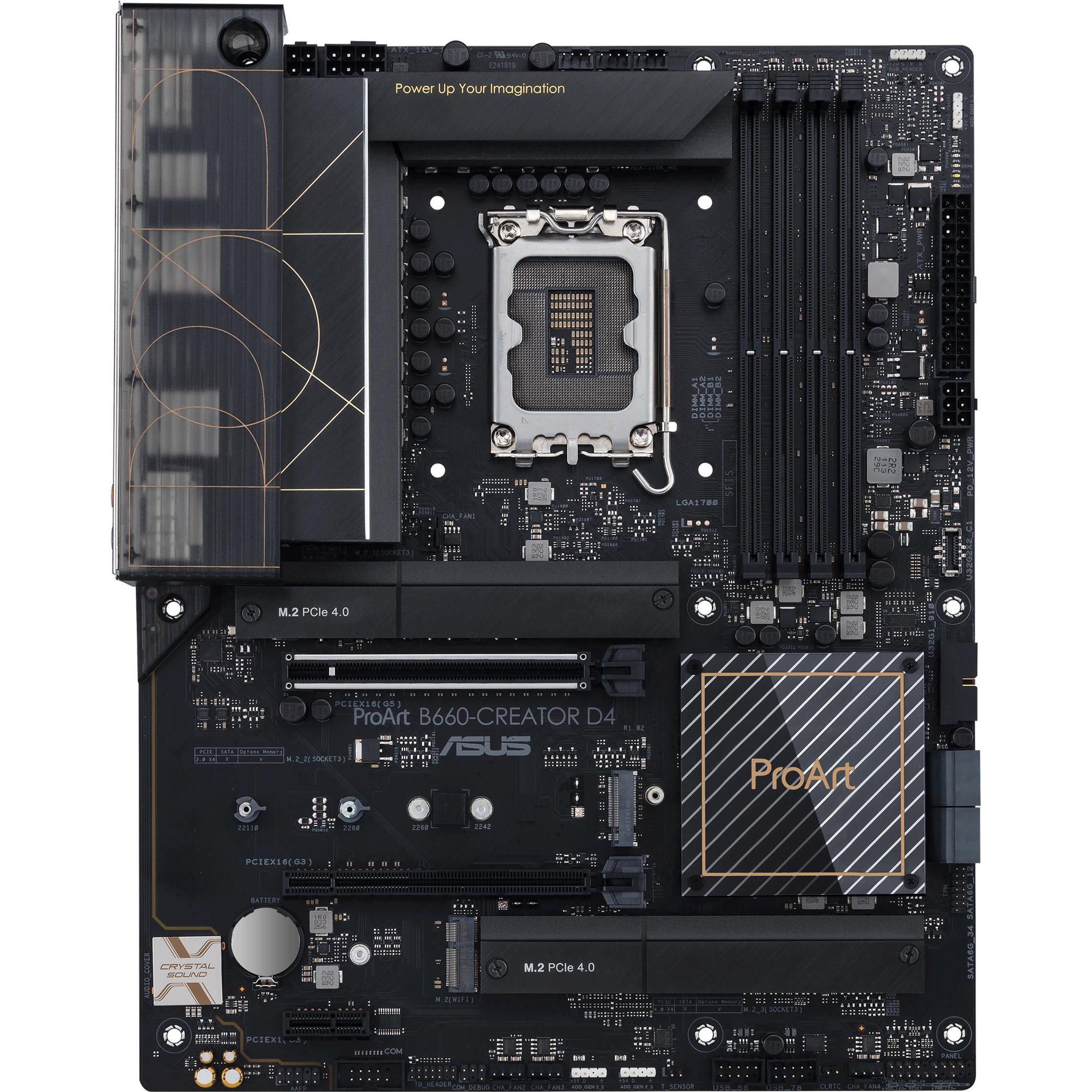 ASUS PROART B660-CREATOR D4 (LGA 1700, Intel B660, ATX), Mainboard