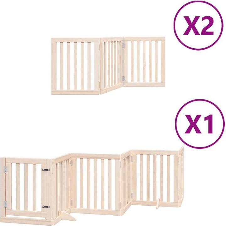 Produktbild vidaXL Hundetor
