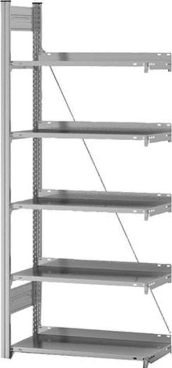 Actual product image Hofe File shelving, galvanized