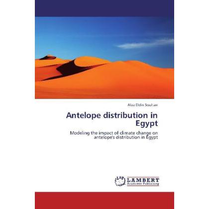 Antelope distribution in Egypt, Fachbücher