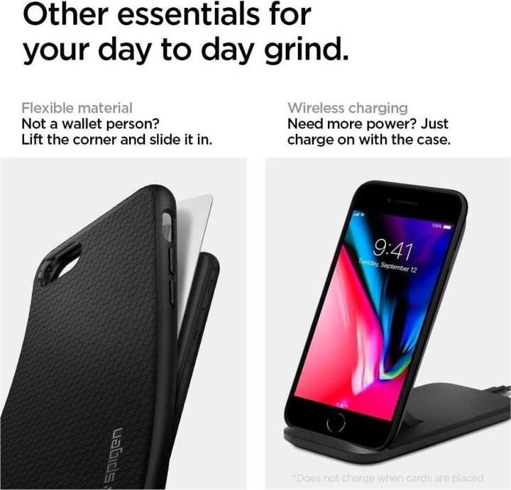 Image du produit Spigen Étui Liquid Air avec iPhone 7/8. (Apple iPhone 7, Apple iPhone 8)