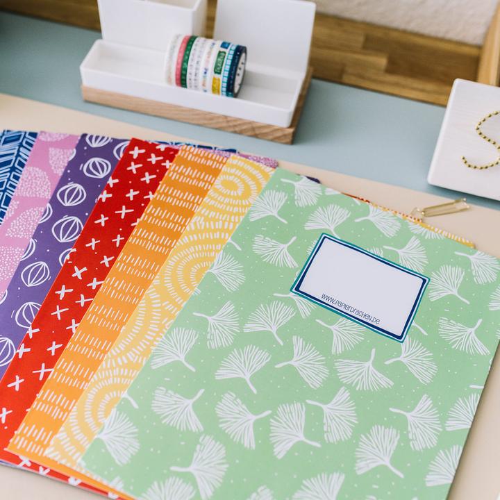 Produktbild Papierdrachen Heftumschläge (A4, Kein Einband)