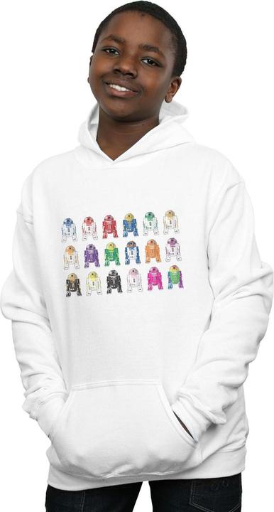 Immagine prodotto Star Wars R2 Units Felpa con Cappuccio Ragazzi (140, 146)