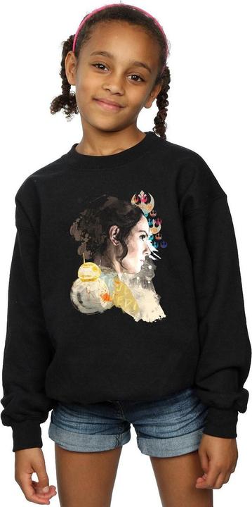 Produktbild Star Wars Rey Collage Sweatshirt Mädchen (140, 146)