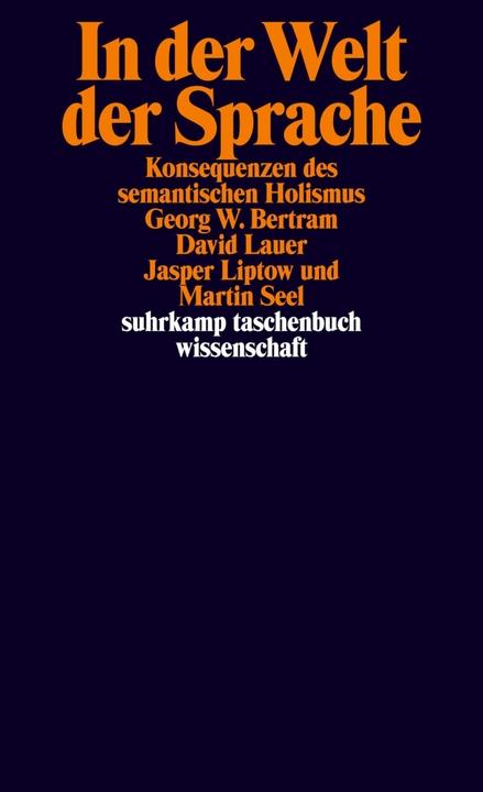 Produktbild In der Welt der Sprache (Deutsch, Martin Seel, 2008)