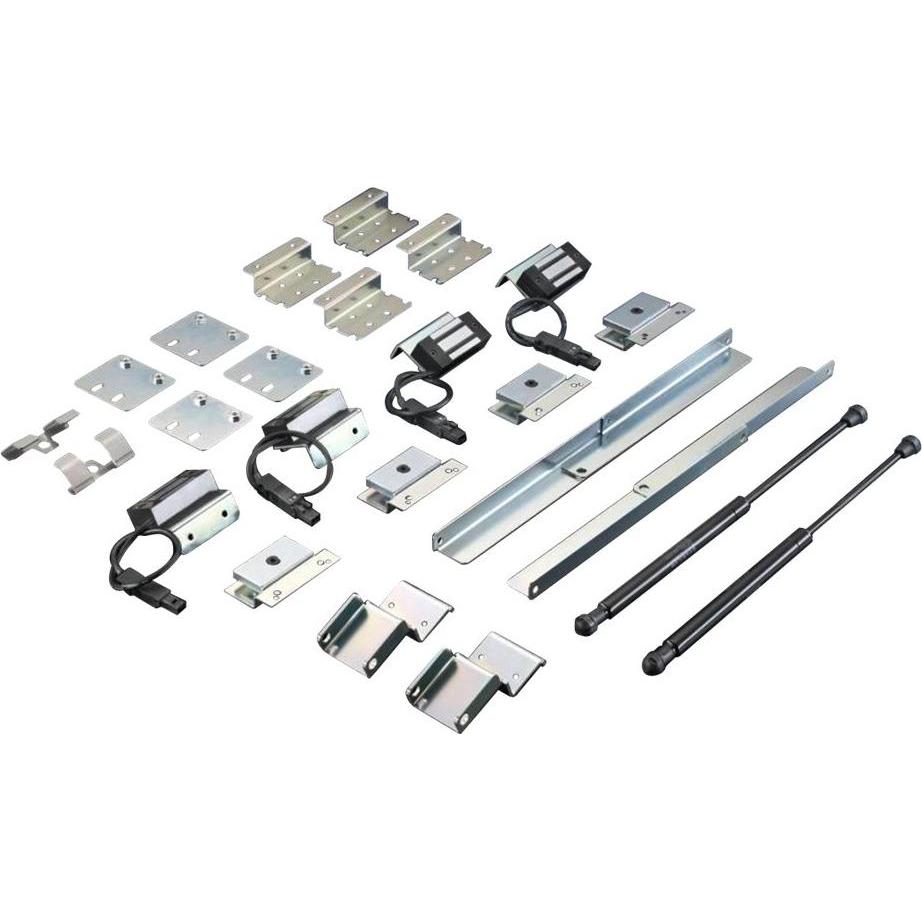 Rittal Kit porta per porta a 2 pezzi TS IT con sistema di serranda a gas., Accessori per armadio rack, Argento