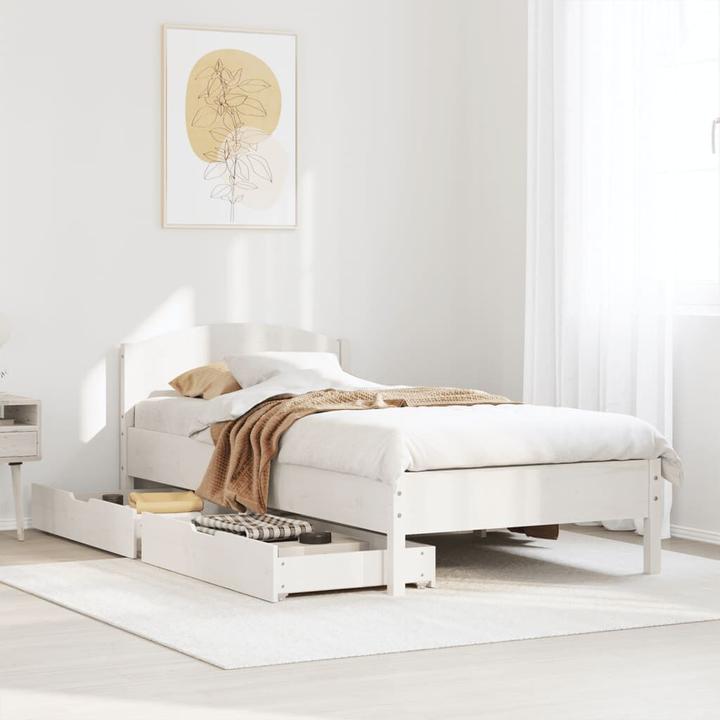 Produktbild vidaXL Bett ohne Matratze (100 x 200 cm)