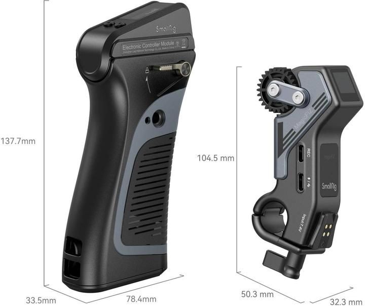 Image du produit SmallRig MagicFIZ Wireless Follow Focus Handgrip Kit, type d'accessoire