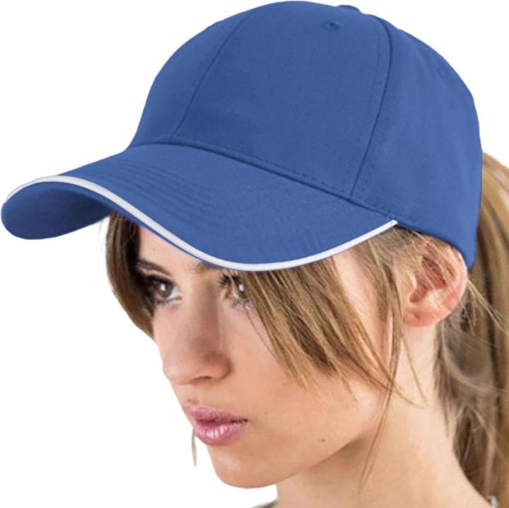 Actual product image Atlantis Reflect 6 panel reflective baseball cap (One size)