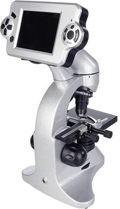 Actual product image Byomic Microscope 3.5 inch LCD Deluxe 40x - 1600x in case