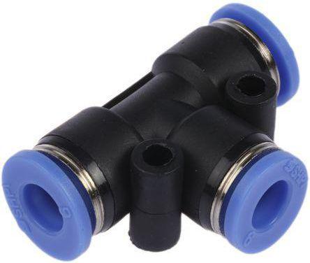 Actual product image RS PRO Equal Tee Fiting, 6 mm (T-connection)