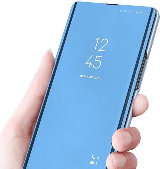 Produktbild Hurtel Clear View Case Hülle für Samsung Galaxy A54 5G blaue Flip-Cover (Samsung Galaxy A54 5G)