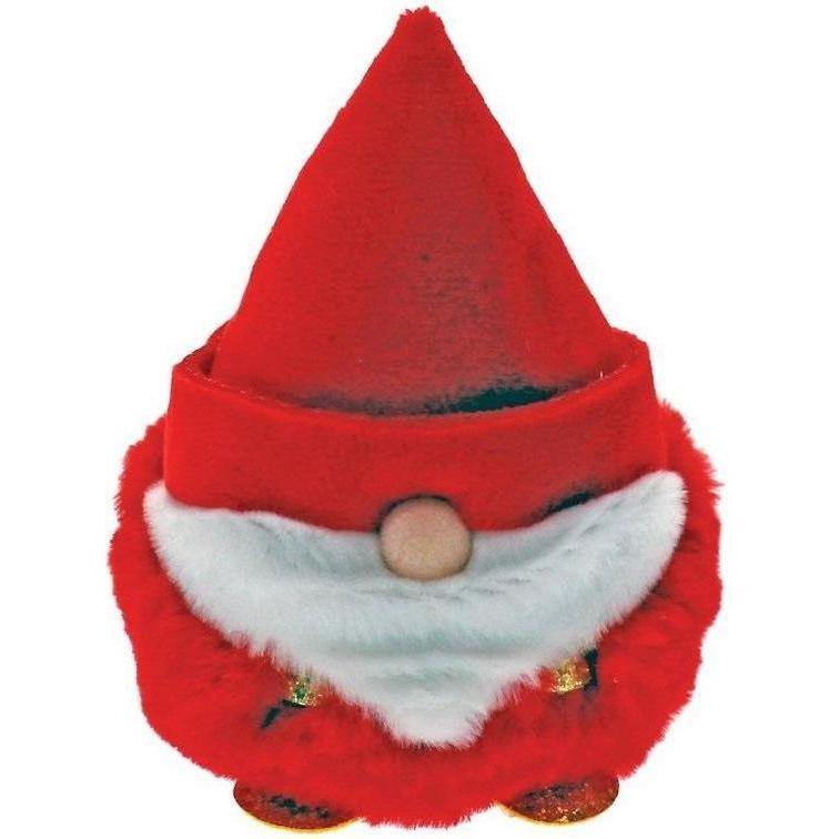 Ty UK Gnorbie Gnome Beanie Belly Natale 2022 Beanie Baby Soft Plush Toy Cuddly St da collezione (8 cm)