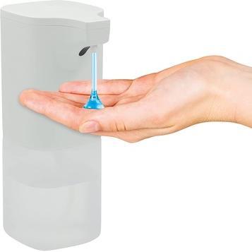 Wedo, Desinfektionsmittelspender, 10545000 Seifen & Desinfektionsmittel Gelspender mit Sensortechnik, kontaktfrei desinf...