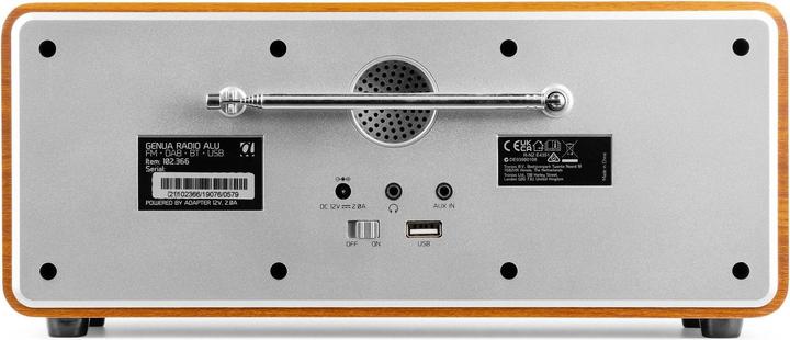 Produktbild Audizio DAB+ Radio Genua (DAB+, FM, Bluetooth)