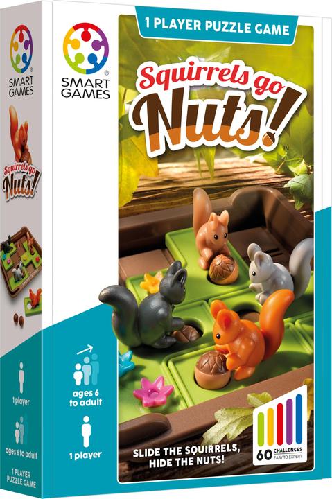 Smart Games Squirrels Go Nuts (Tedesco, Francese, Italiano, Inglese)