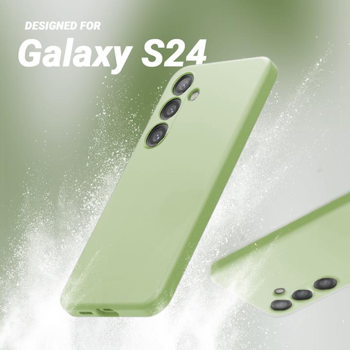 Productafbeelding Crong Kleur Cover - Samsung Galaxy S24 cover (groen) (Samsung Galaxy S24)