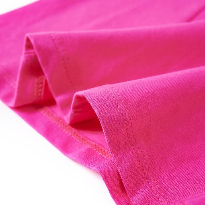 Immagine prodotto vidaXL Camicia da bambino a maniche lunghe rosa scuro 104,Materiale: 95% cotone (104)