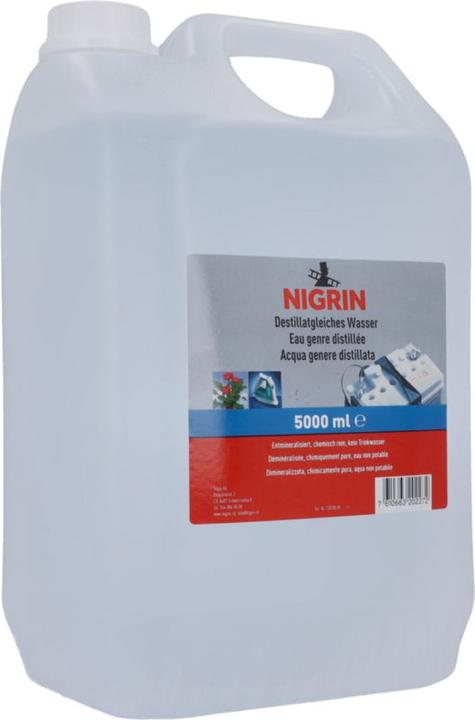 Productafbeelding Nigrin Waterequivalent aan destillaat (5 l)