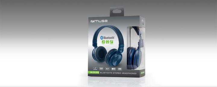 Actual product image Muse M-276 BTB (10 h, Wireless, Cable)
