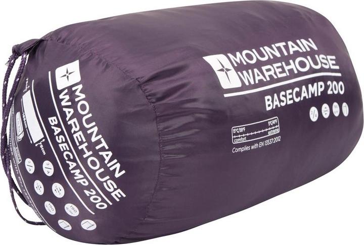 Image du produit Mountain Warehouse Basecamp 200 Estate Sacco a Pelo (185 cm)