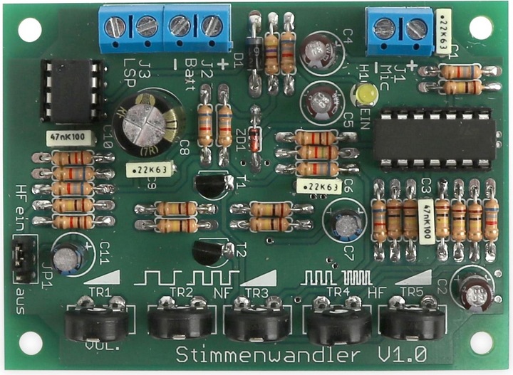 Produktbild Pollin Electronic Bausatz Stimmenwandler V1.0