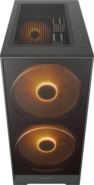 Immagine prodotto Cougar Gehäuse Midi-Tower Airface 180, ARGB, Schwarz (ATX, mATX, Mini-ITX)