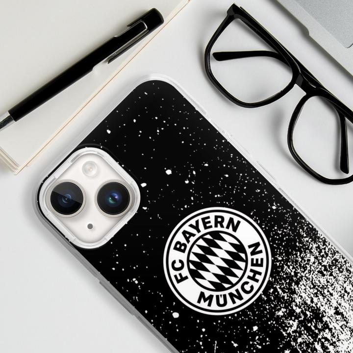 Produktbild DeinDesign Silikon Hülle für Apple iPhone 14 Handyhülle Case Smartphone Schutzhülle FC Bayern München FCB (Apple iPhone 14)
