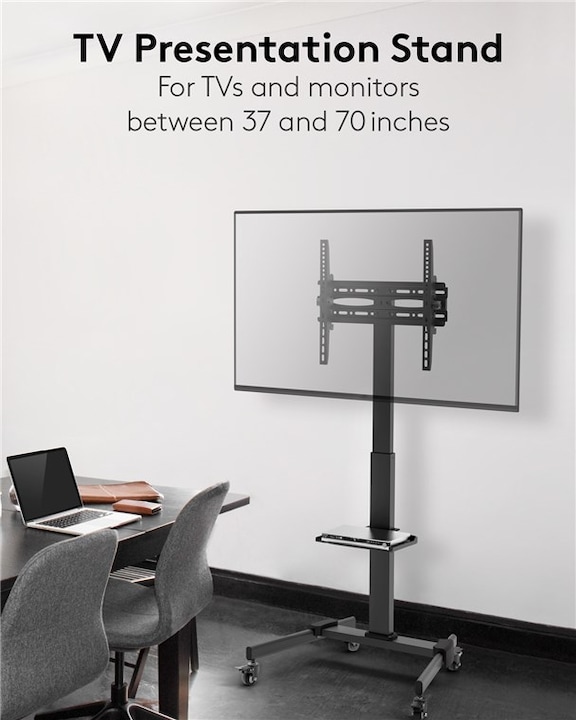 Actual product image Goobay TV Presentation Stand Basic Size L (Universal, 70", 35 kg)