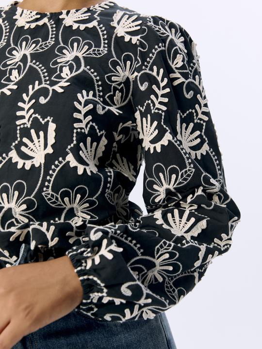 Produktbild Object Gemusterte Bluse (38)