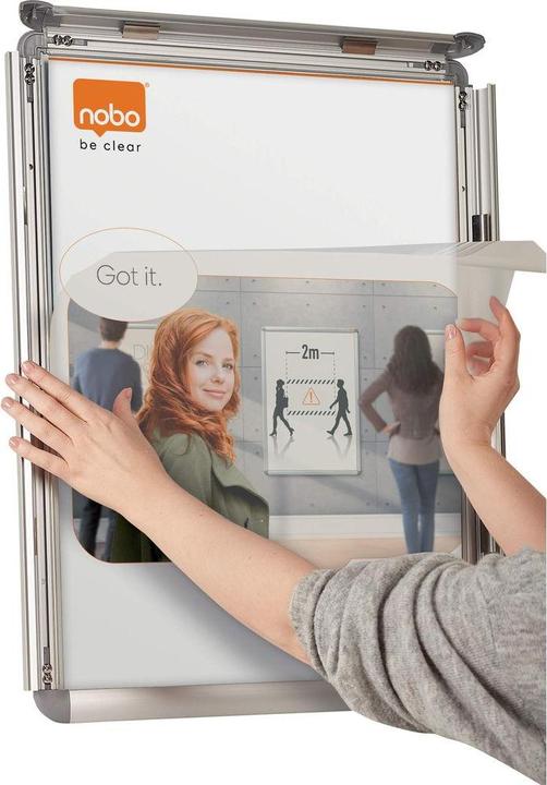 Actual product image Nobo Foils for poster stands PVC 87x122cm