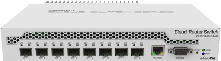MikroTik CRS309-1G-8S+INL (9 Ports)
