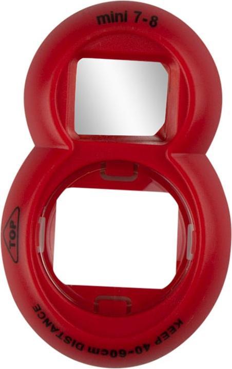 Produktbild JTI Selfie-Objektiv mit Spiegel, Instax Mini 7s/8/8+/9 - Rot