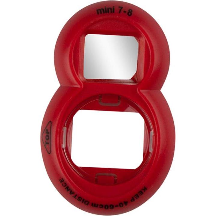 Thumbnail - JTI Selfie-Objektiv mit Spiegel, Instax Mini 7s/8/8+/9 - Rot, Selfie Stick, Rot