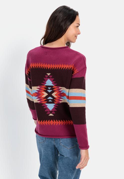 Produktbild Camel Active Strickpullover mit eingearbeiteten Mustern (L)