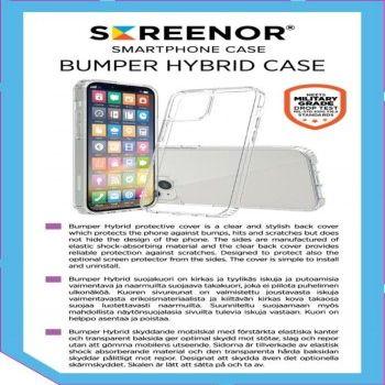 Image du produit Screenor Etui universel de poche BUMPER GALAXY XCOVER 7 PRO LÄPINÄKYVÄ (Samsung Galaxy XCover7 Pro)