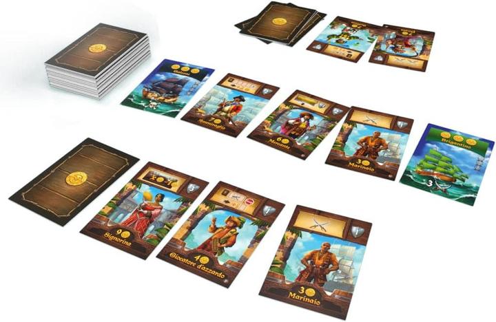 Productafbeelding Ghenos Games Port Royal Big Box (Italiaans, 1 - 5 Spelers)